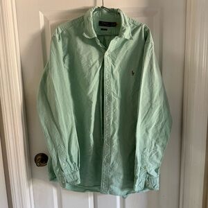 Mint Green Ralph Lauren Button Down